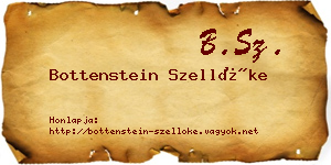 Bottenstein Szellőke névjegykártya